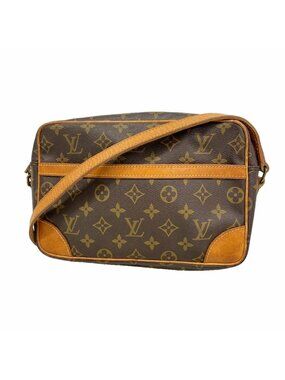 Louis Vuitton Shoulder Bag Monogram Trocadero 27 Brown
